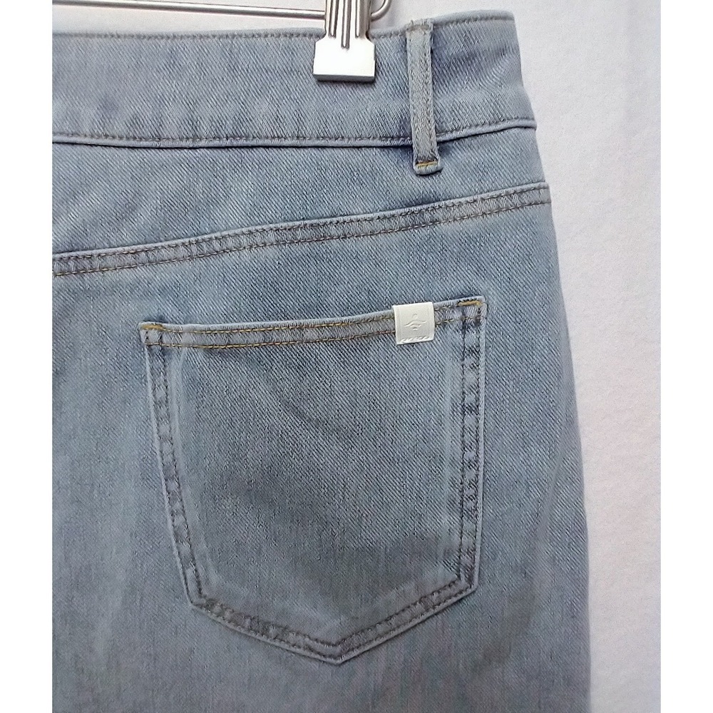 NWT Halara Jean High Waisted 5-pocket Bermuda Shorts 90s Coastal sz L (12-14) - Picture 5 of 7